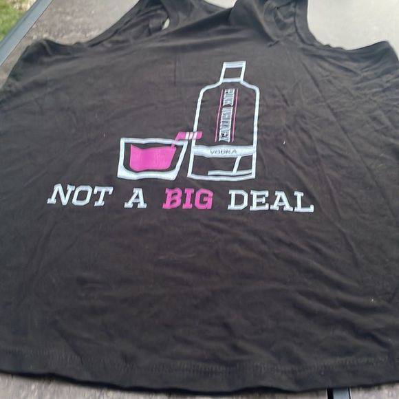 Woman’s Pink Whitney Vodka tank top - Picture 4 of 4